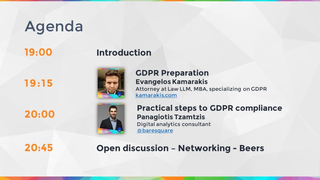 Meetup #3 intro - agenda