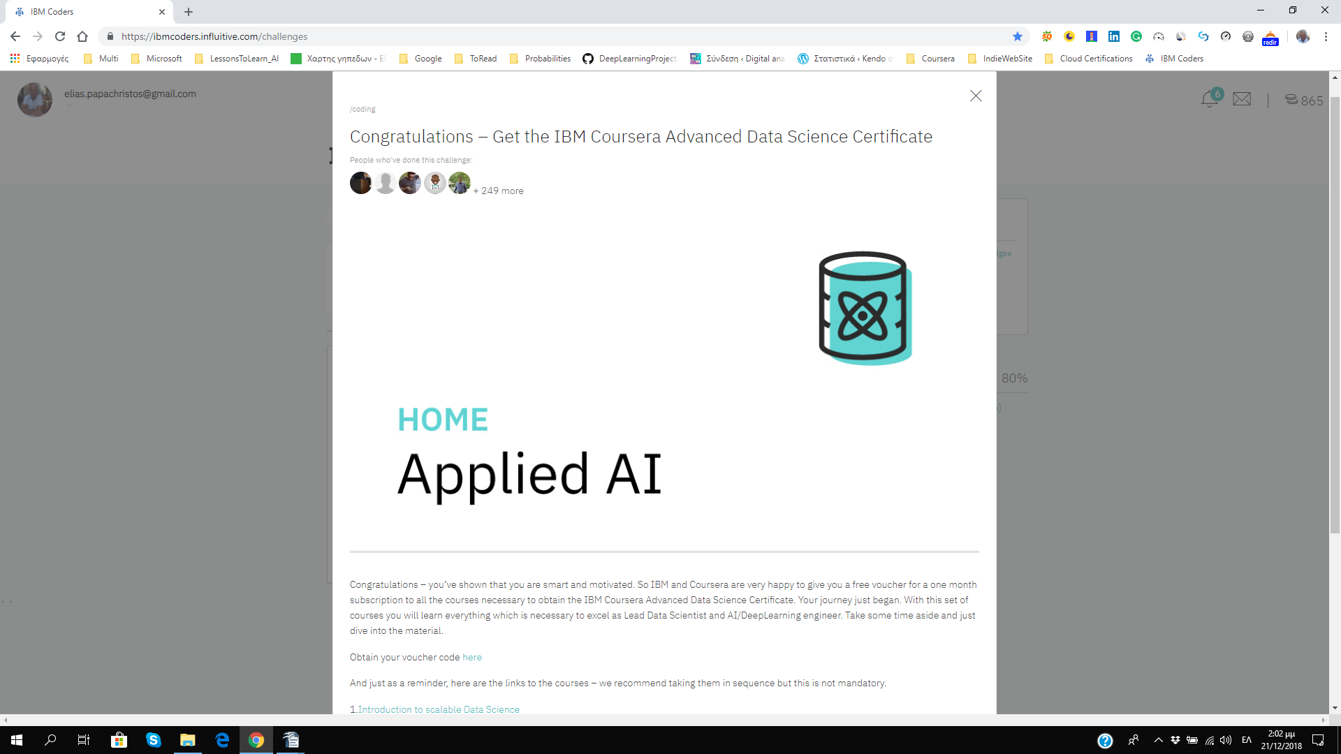 IBM Coders Programme